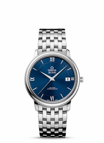Omega De Ville Prestige Co-Axial 36.8 Stainless Steel / Blue / Bracelet 424.10.37.20.03.001 (42410372003001)